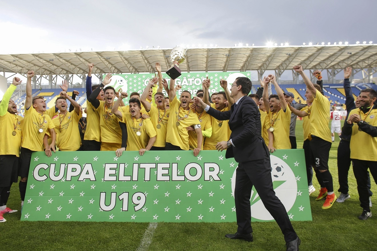 Naționala de fotbal U19 debutează cu o victorie categorică în preliminariile Campionatului European