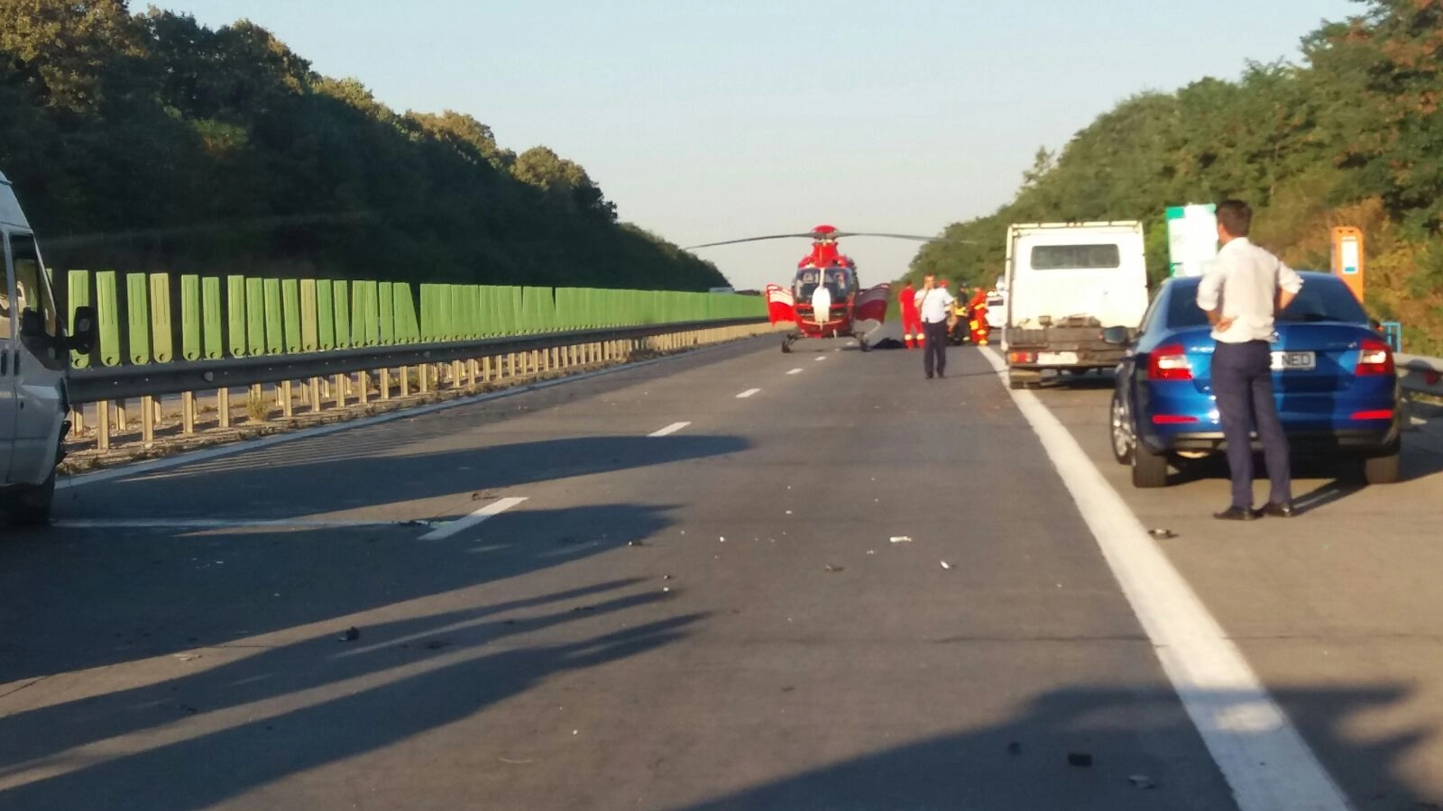 Accident bizar pe Autostrada Soarelui: femeie moartă găsită într-o mașină implicată într-un eveniment rutier - decedase cu 6 ore înainte de impact