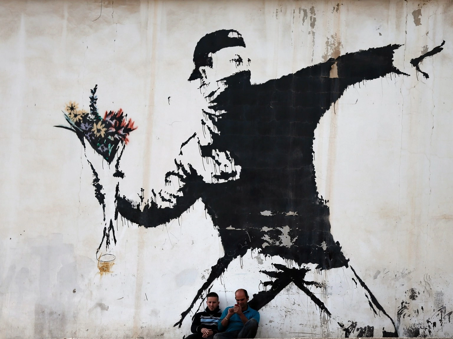 Un desen de Banksy, în valoare de 270.000 de lire sterline, furat anul trecut în doar 30 de secunde