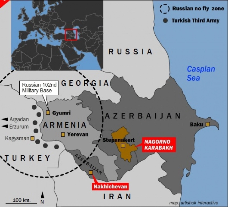 Azerbaidjanul cere închisoare pe viață pentru foștii lideri separatiști din Nagorno-Karabakh