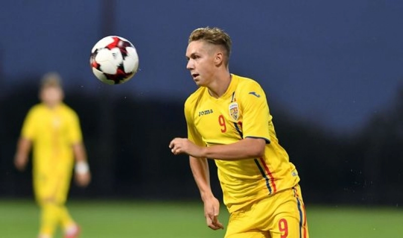 Louis Munteanu, gol la debutul ca titular la naţională: 'E un motiv de mândrie'