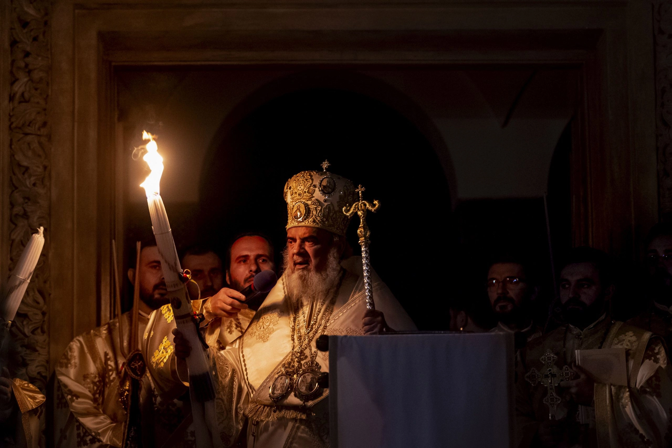VIDEO Slujba Învierii la Catedrala Patriarhală