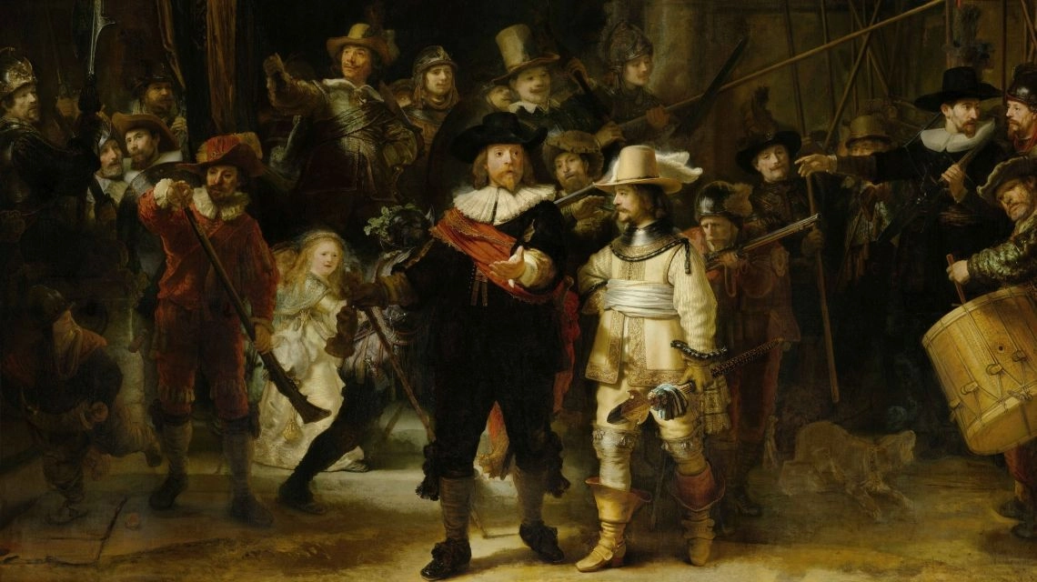 Sursa de inspiraţie pentru câinele din tabloul 'Rondul de noapte' al lui Rembrandt, identificată de Rijksmuseum