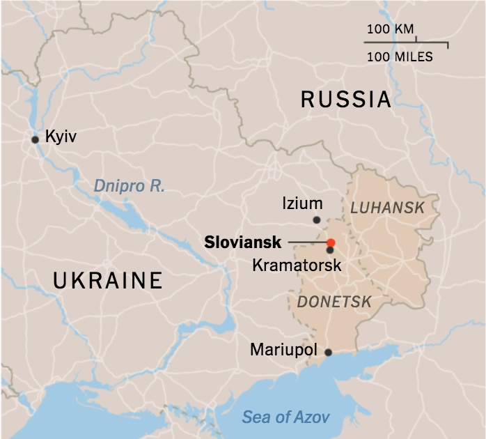 Presiunea rusă crește - După Kramatorsk, încă un oraș strategic din Donbas este evacuat în pragul iernii