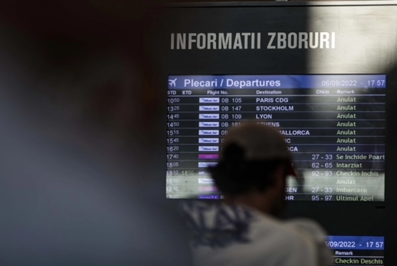 34 de zboruri anulate pe Aeroportul Otopeni, din cauza evenimentelor din Orientul Mijlociu