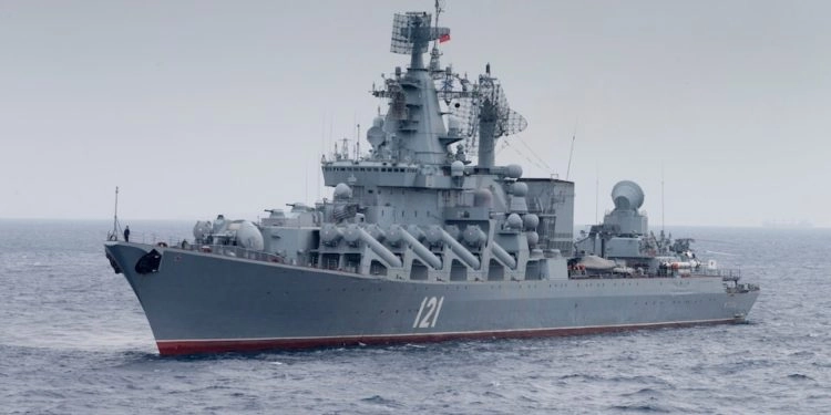 Gafă uriașă la Moscova: Rusia recunoaște din greșeală că Ucraina a scufundat nava-amiral 'Moskva'