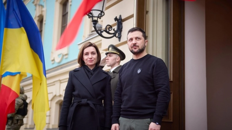 Maia Sandu și Volodimir Zelenski, printre primii laureați ai Ordinului European de Merit: Roberta Metsola a făcut anunțul la Strasbourg