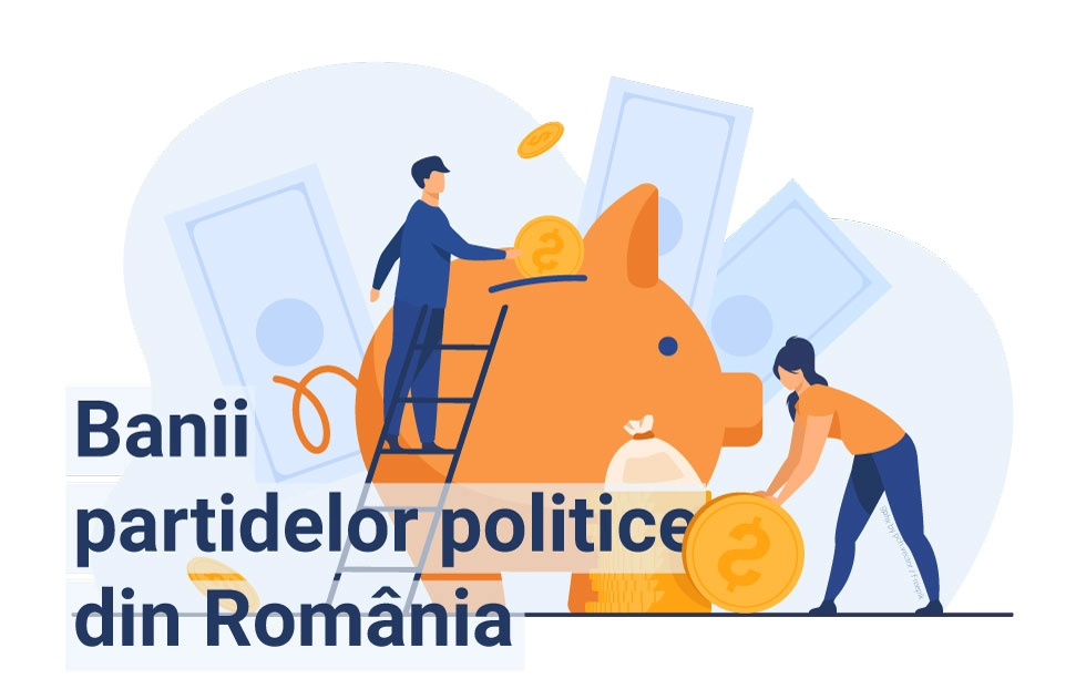 Subvenţia pentru partidelor politice scade cu 10% în 2026 (proiect)