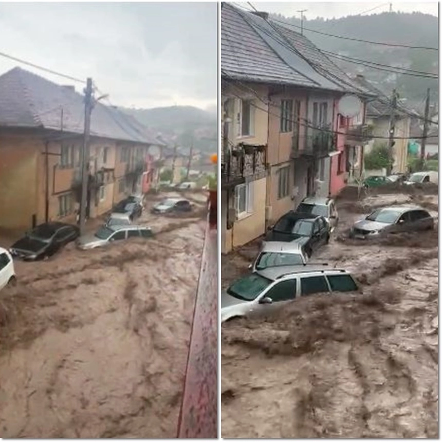 Pericol de viituri în Tulcea - Locuitorii din zonele vizate au primit mesaj RO Alert