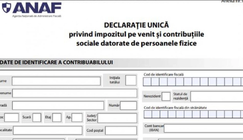 Declarația Unică intră în era smart: Apare prima variantă precompletată