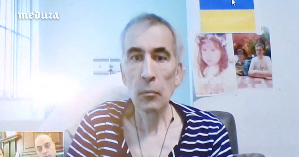 Fostul preşedinte georgian Mihail Saakaşvili s-a întors în închisoare