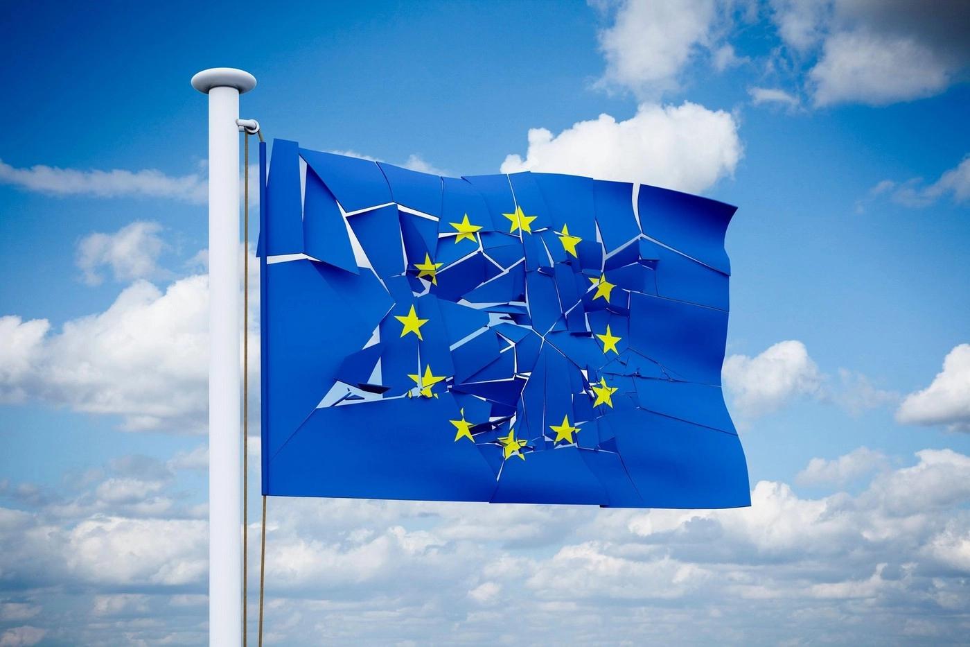 uniunea europeana steag spart tandari ue
