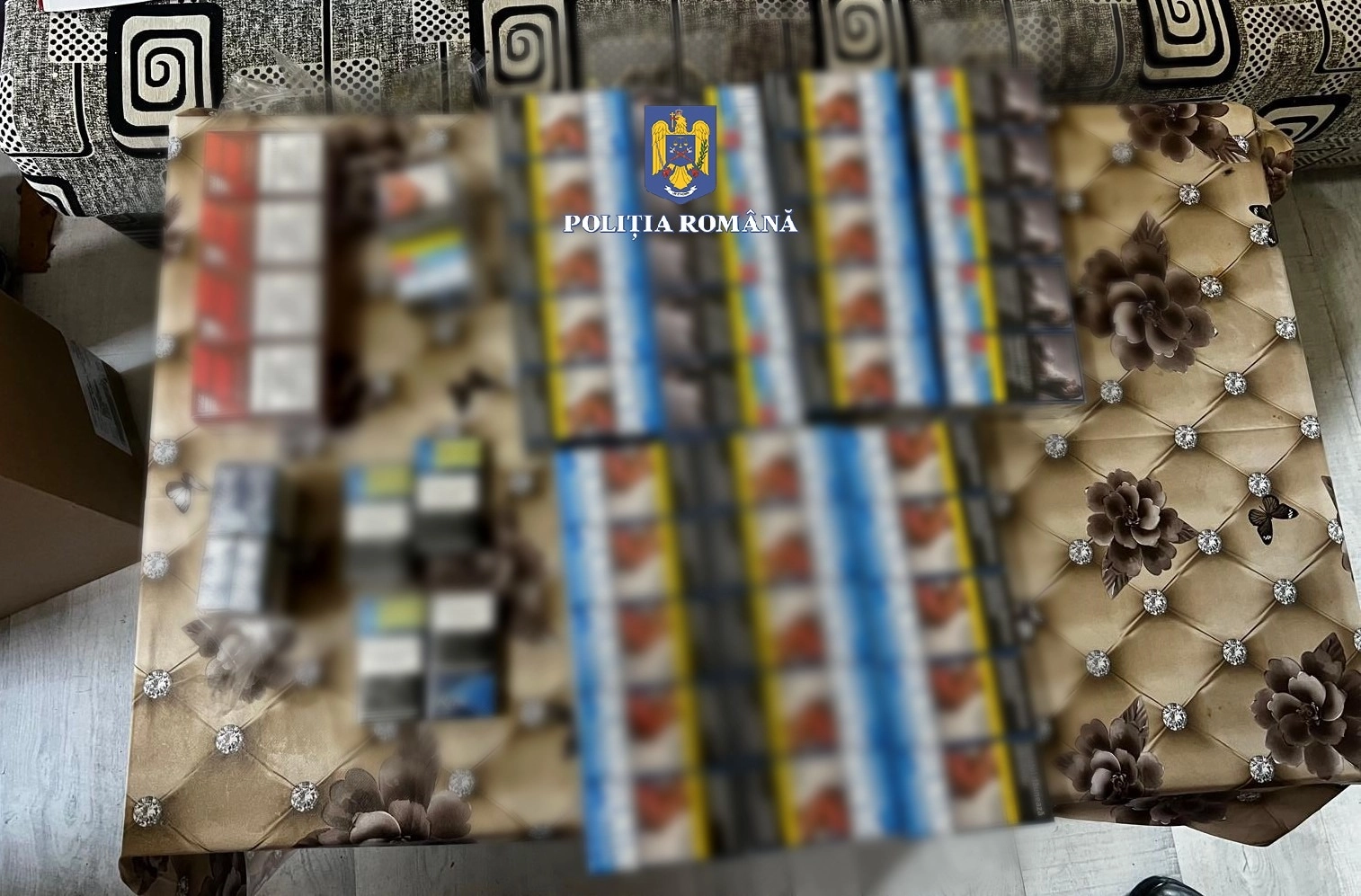 Membru AUR, prins cu aproape 60.000 de țigări de contrabandă