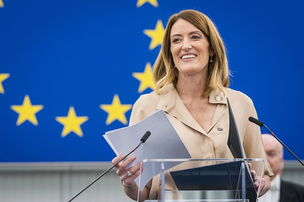 Roberta Metsola se află la Kiev pentru a exprima sprijinul ferm al Europei pentru Ucraina