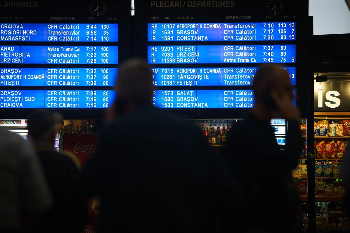 Haos la Gara de Nord: Trenul București-Bacău, zeci de minute întârziere în Ajunul Crăciunului