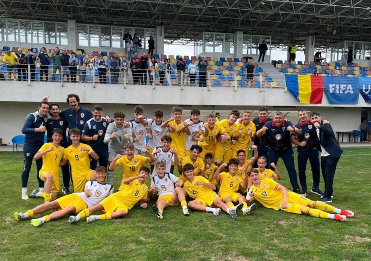 Naționala U16 a României, învinsă de Germania în ambele meciuri amicale din Essen