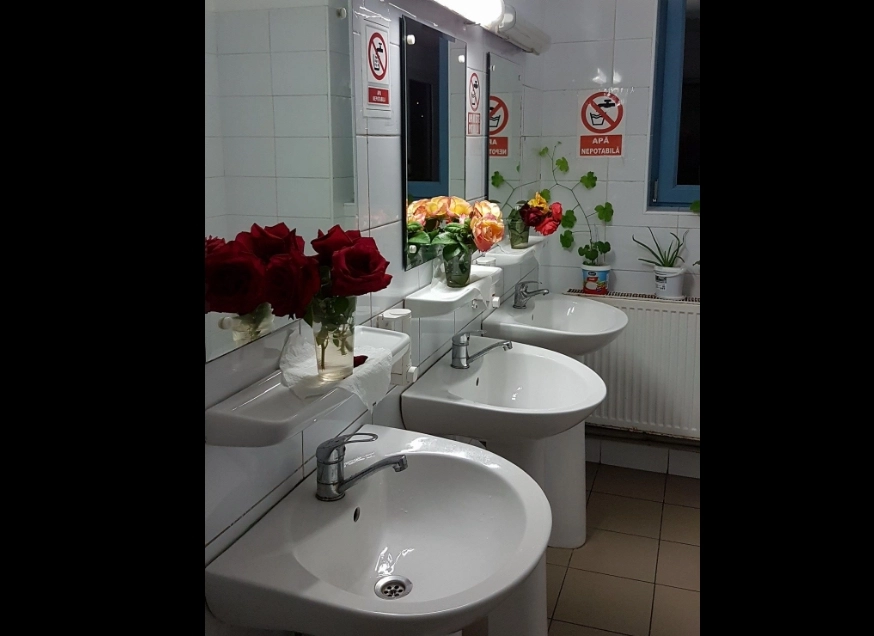 Camere video la baia fetelor de la Liceul de Artă, după reclamaţii privind elevii fumători