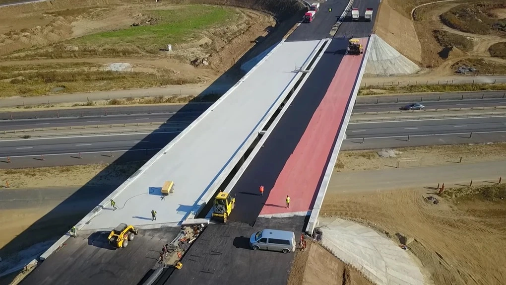 Investiție pe fonduri europene lângă București - Se naște un mare nod rutier