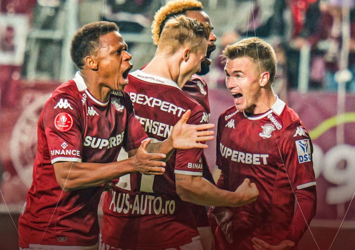 Rapid câștigă clar în fața Unirii Slobozia, scor 4-1, în Superligă