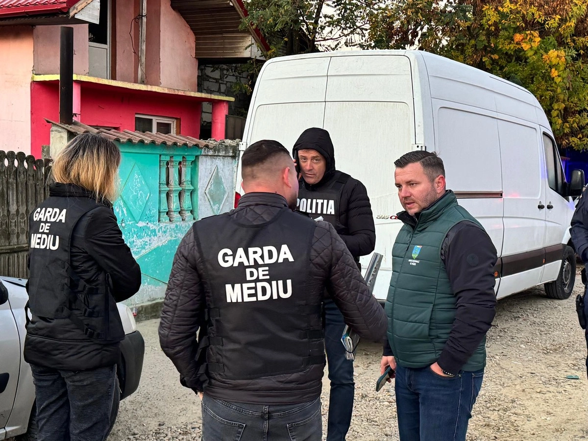 Garda de Mediu a dat amenzi de peste 400 000 de lei la balastierele din Olt