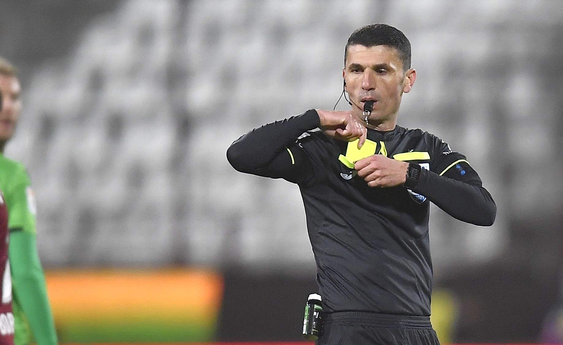 Marcel Bîrsan va arbitra meciul Oțelul Galați – Unirea Slobozia
