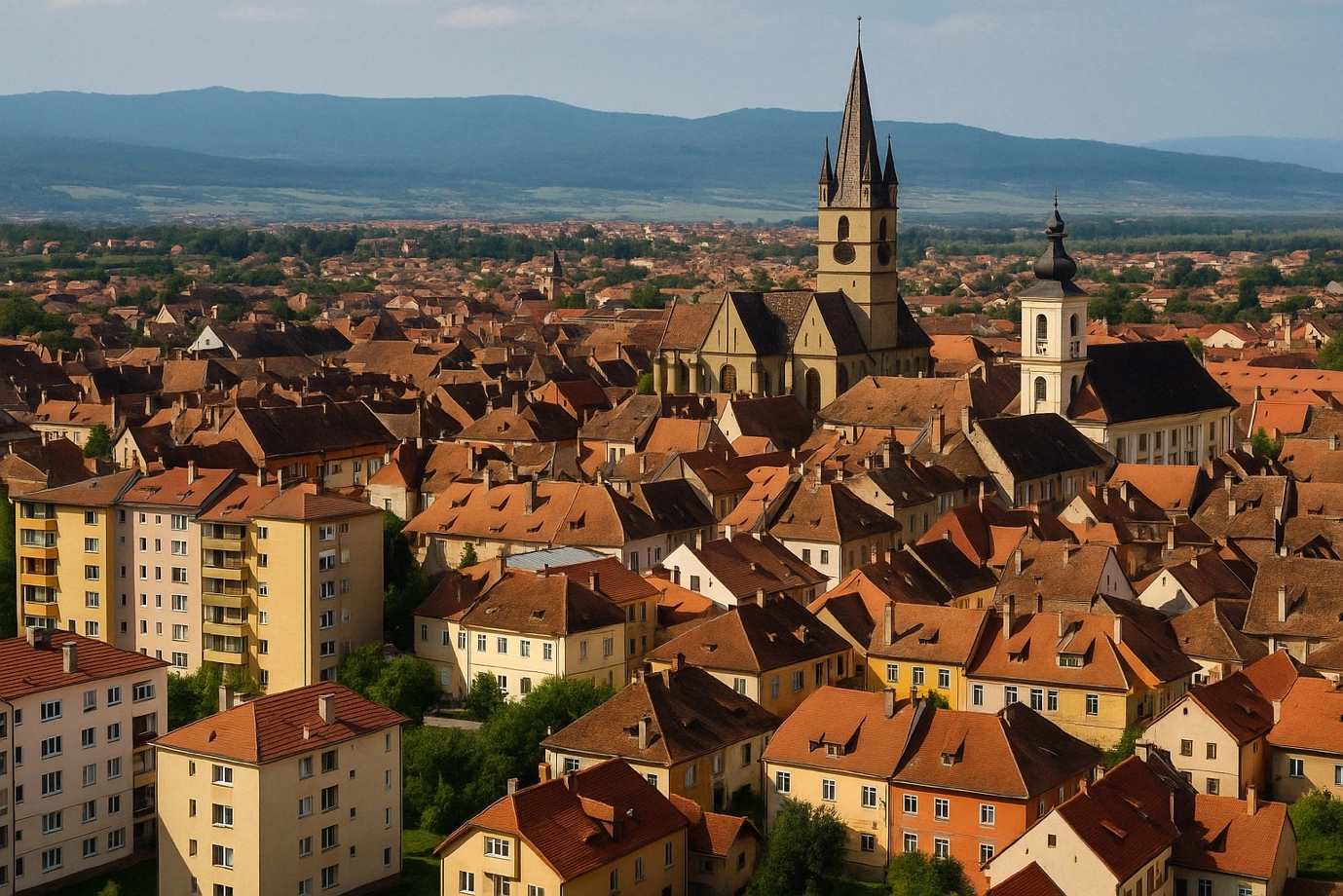 Brasov aerian Brasov aerian