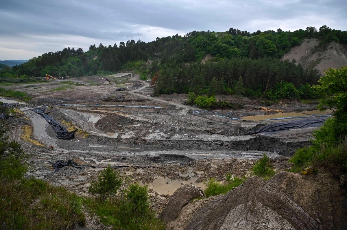 Stare de alertă prelungită în comuna Praid. Accesul în Canionul de Sare rămâne interzis