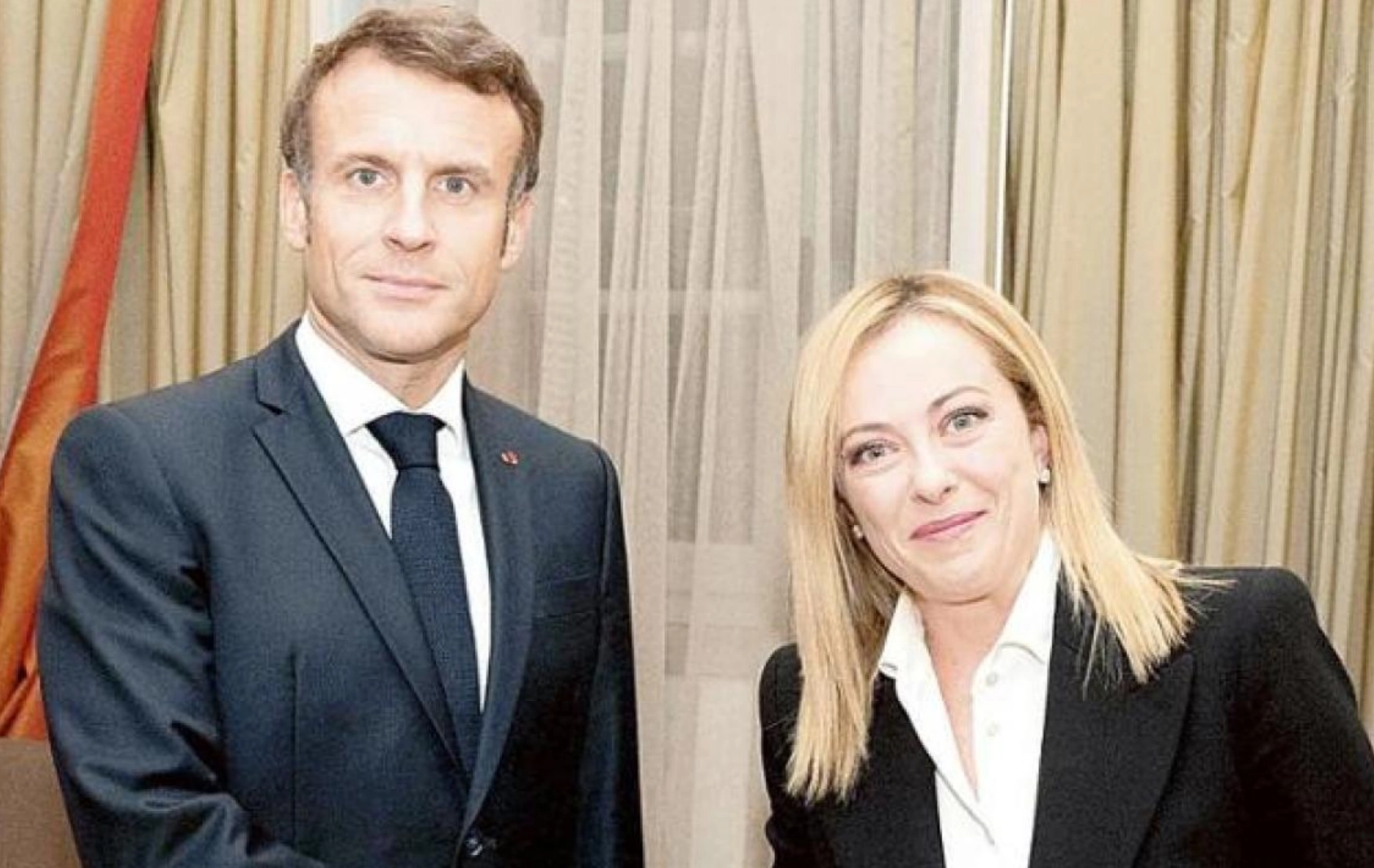 Giorgia Meloni susține apelul lui Macron: 'A venit momentul ca Europa să discute şi cu Rusia'