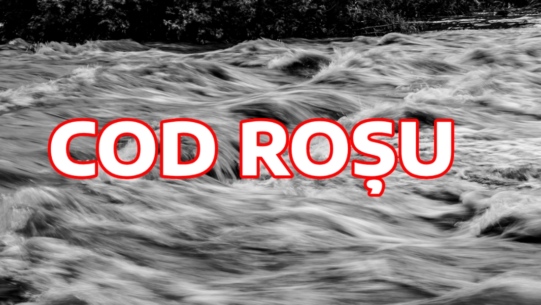 Alertă - Cod Roșu și Cod Portocaliu de inundații în jumătate de țară / HARTA zonelor vizate