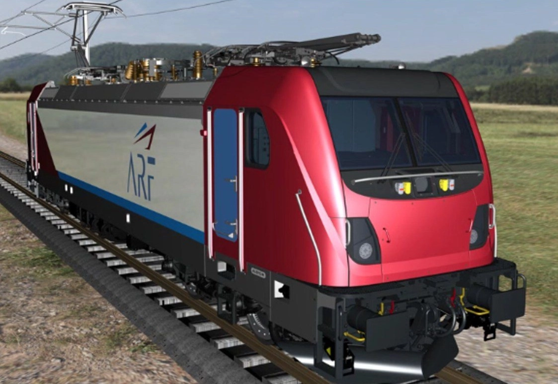 Prima locomotivă electrică TRAXX MS 3 urmează să ajungă în România la începutul lunii aprilie