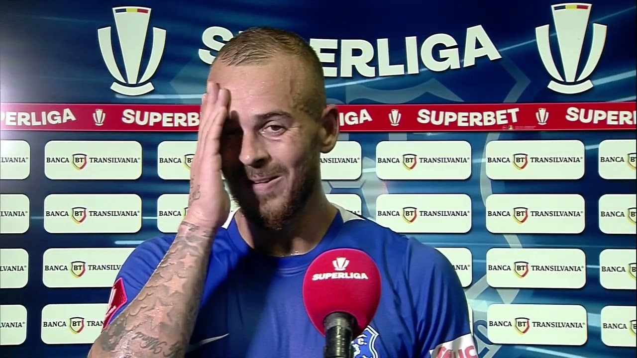 Denis Alibec după înfrângerea FCSB: Cu mai mult noroc am fi putut obţine un rezultat bun în această seară