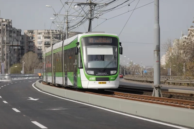 Proiect privind extinderea reţelei de tramvai pe Prelungirea Ghencea, adoptat de CGMB