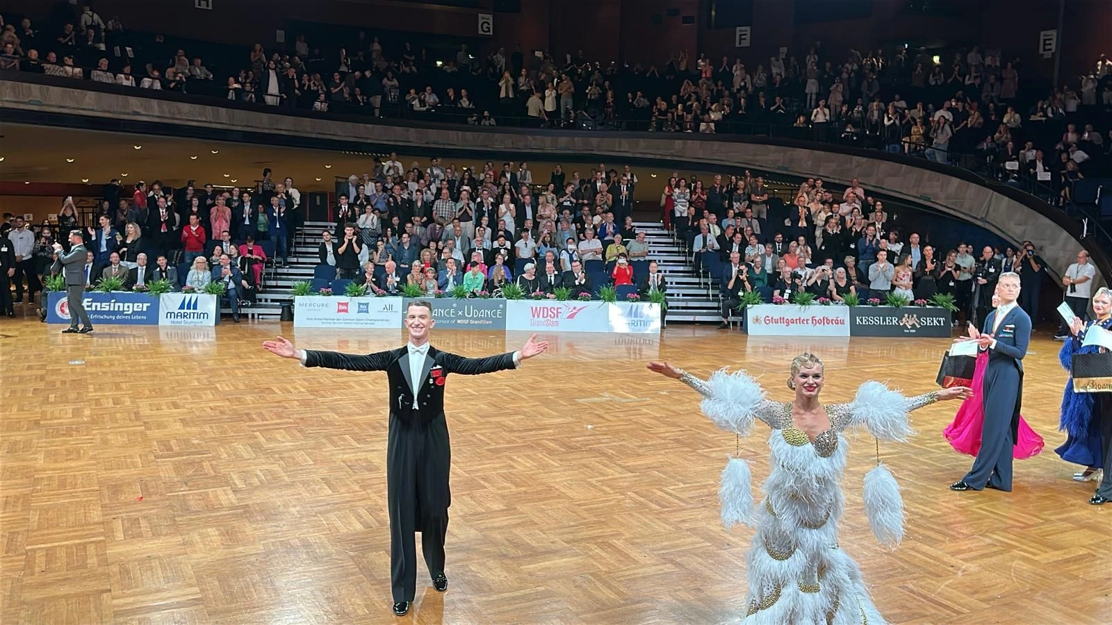 Rareș Cojoc și Andreea Matei, câștigători la finala WDSF GrandSlam din Shanghai