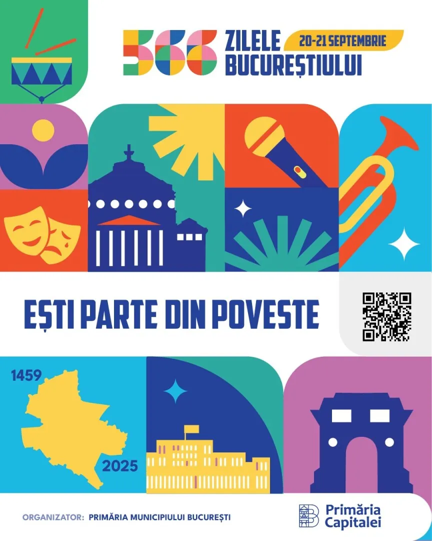 Bucureștiul împlinește 566 de ani: Două zile de festival, parade, concerte și spectacol de lumini pe Palatul Parlamentului