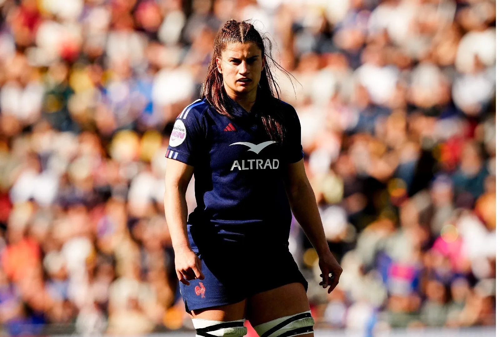 FOTO Axelle Berthoumieu riscă o suspendare de 12 meciuri după ce a muşcat o adversară