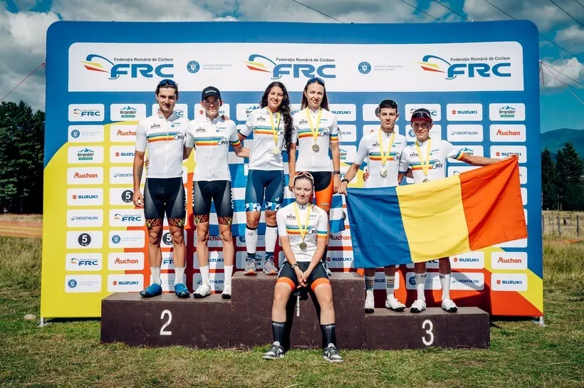 România a cucerit 7 medalii la Campionatul Balcanic de MTB XCO de la Câmpulung Muscel