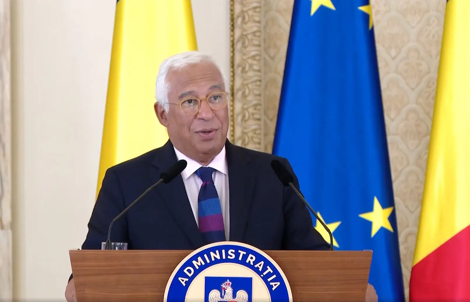 VIDEO António Costa, la Cotroceni: 'Extinderea Uniunii Europene este cea mai importantă investiție geopolitică'