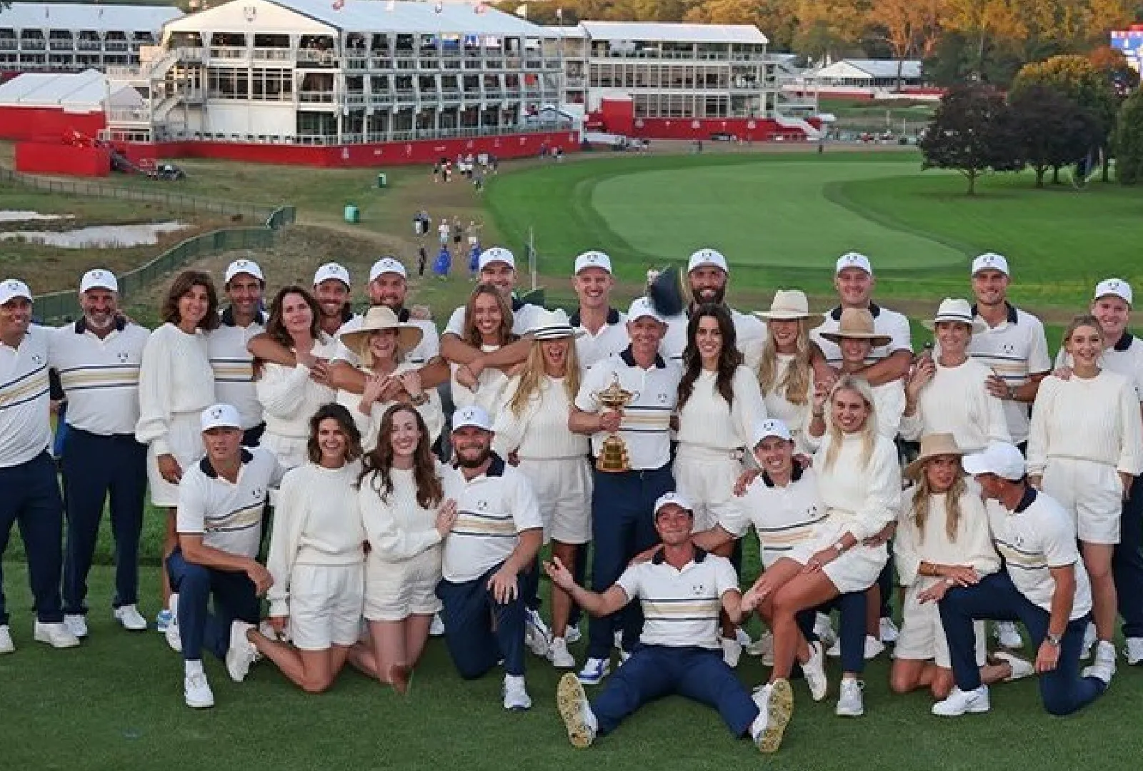 VIDEO Câştigători ai Cupei Ryder, jucătorii Europei, ironii la adresa lui Donald Trump