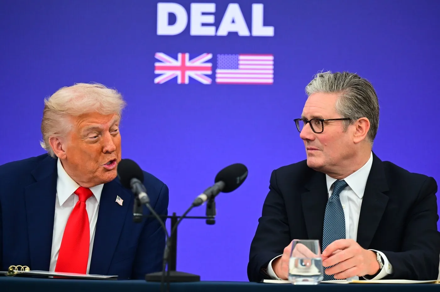Donald Trump Keir Starmer