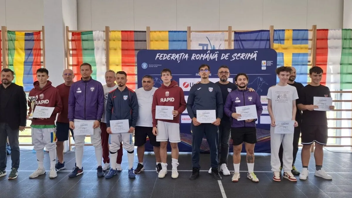 Hugo Ioan Valiere a câștigat Cupa României la floretă masculin