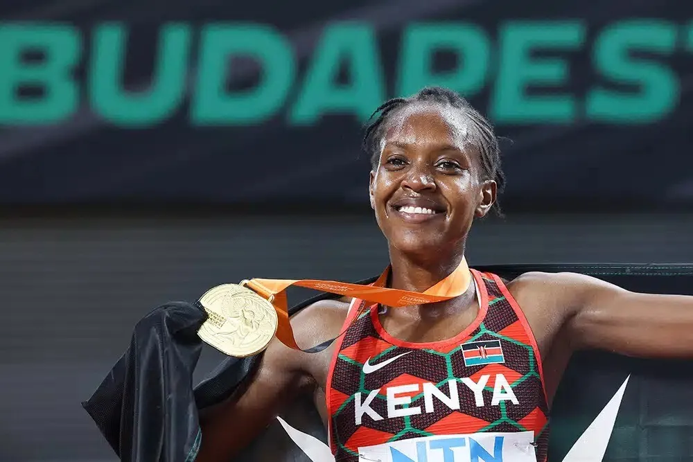 Legendara Faith Kipyegon a câştigat un al patrulea titlu mondial la 1.500 metri