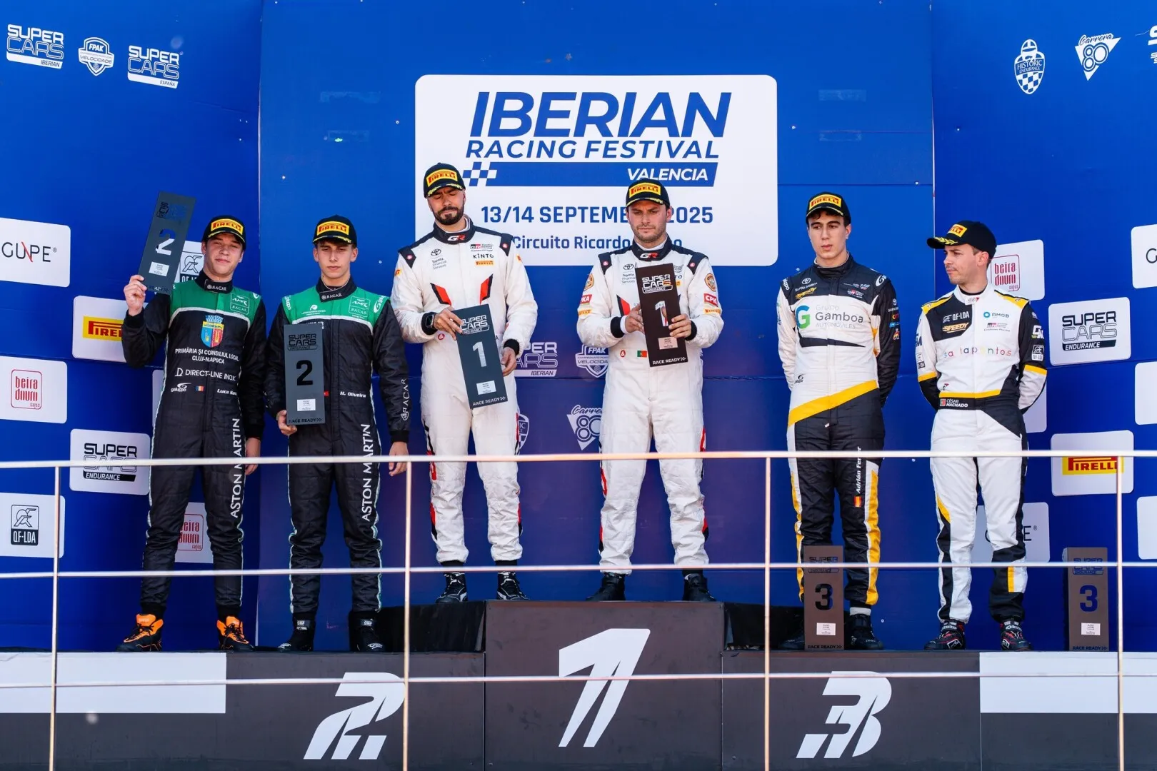 Pilotul Luca Savu, la primul podium în Iberian Supercars GT4 Pro, la doar 17 ani