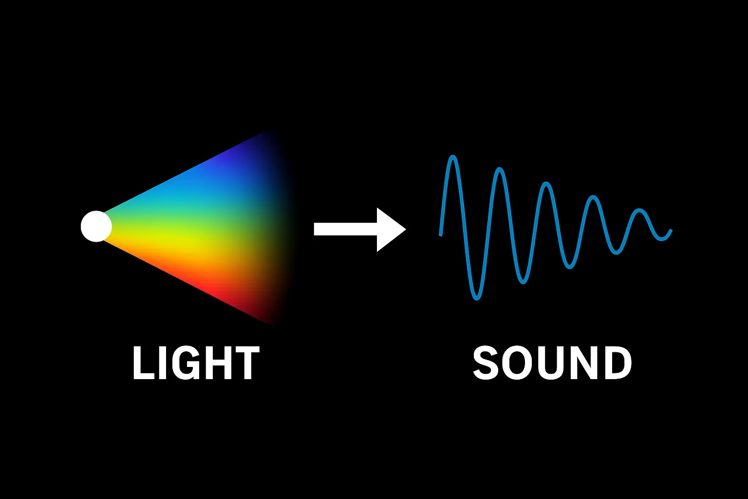 Cercetătorii au reușit să transforme lumina în sunet, în premieră mondială. Cum a fost posibil