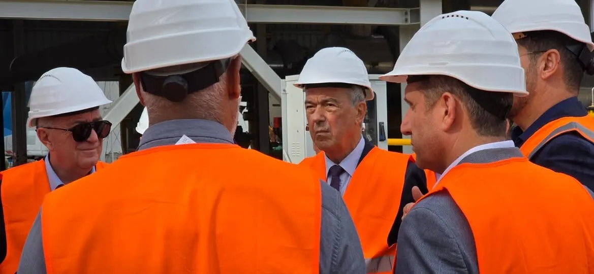 Nistor Laurențiu, pe șantierul noii centrale de la Mintia: Va schimba decisiv viitorul județului Hunedoara