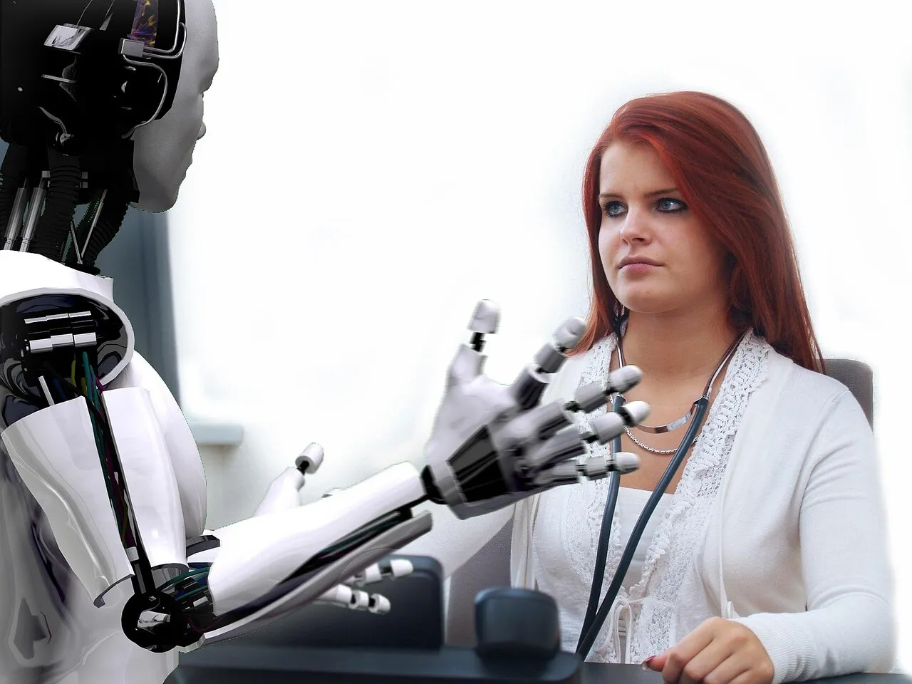 Un robot terapeutic, programat să se comporte ca o fetiță de 7 ani, asistent de încredere pentru pacienții cu fobie de spitale