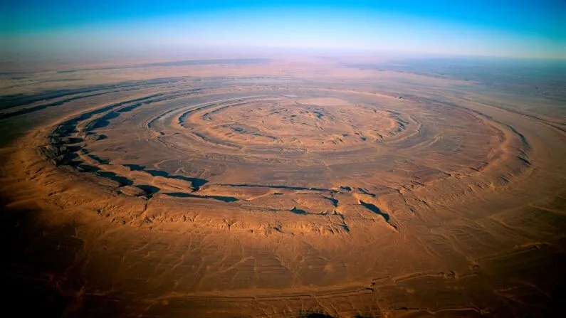 The Eye of the Sahara, Mauritania