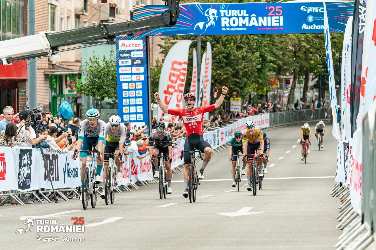 Austriacul Maximilian Schmidbauer a câştigat prima etapă a Turului României