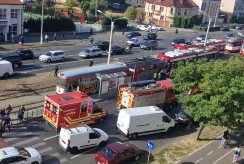 accident tramvai