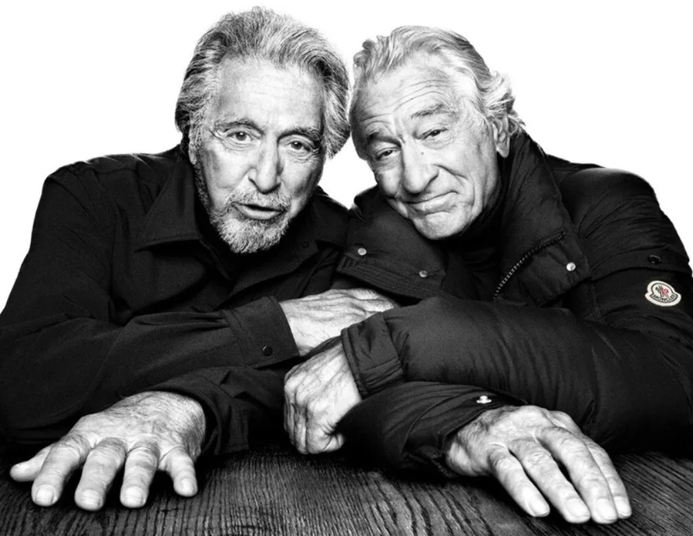 VIDEO Reuniune de Oscar: Al Pacino și Robert De Niro, protagoniștii unei campanii inedite Moncler