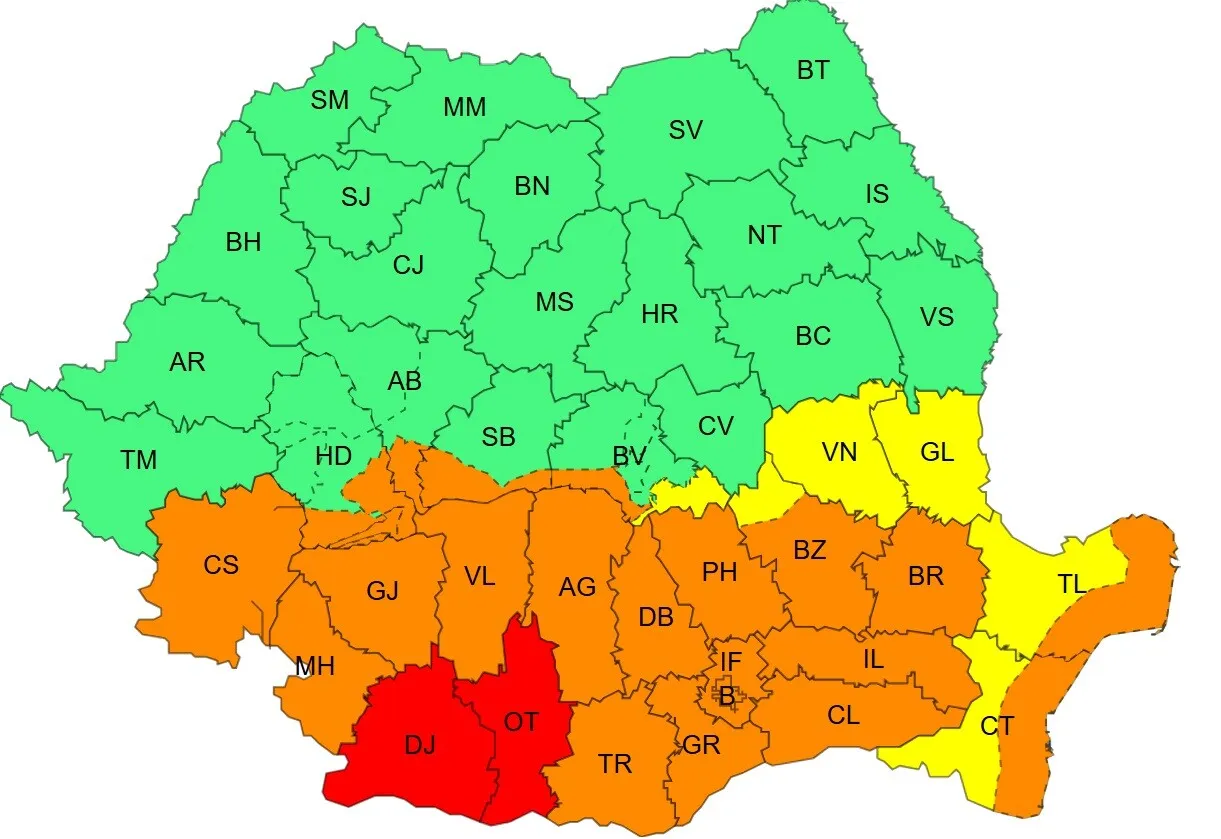 avertizare 2 octombrie